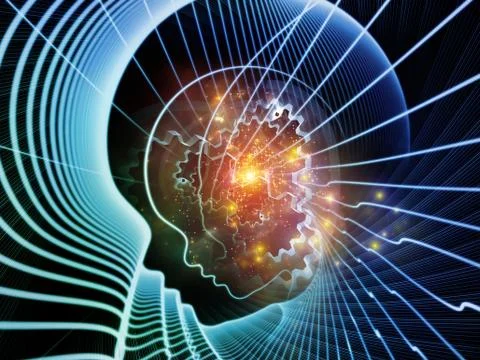 Soul and Mind Stock Illustration
