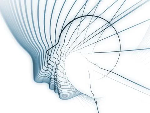 Soul Geometry Abstraction Stock Illustration
