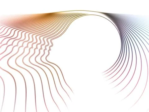 Soul Geometry Abstraction Stock Illustration