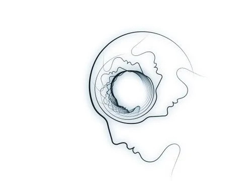 Soul Geometry Abstraction Stock Illustration