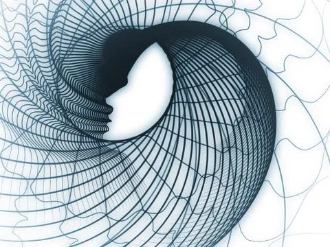 Soul Geometry Abstraction Stock Illustration