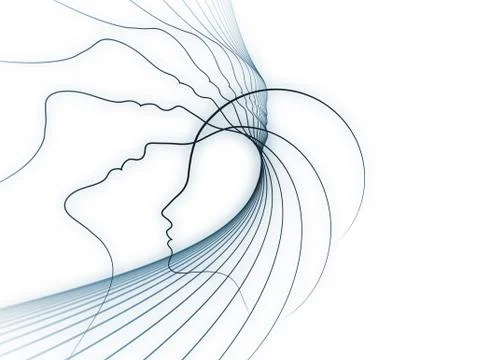 Soul Geometry Backdrop Illustrazione stock