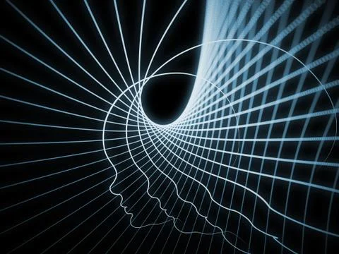 Soul Geometry Backdrop Stock Illustration