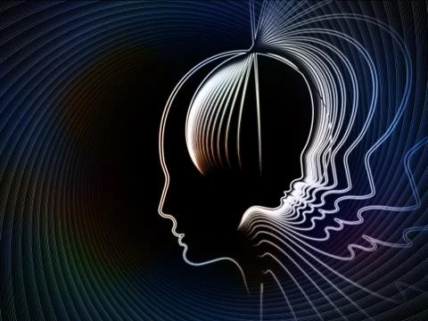Soul Geometry Background Illustrazione stock