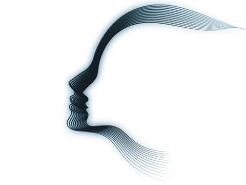 Soul Geometry Composition Stock Illustration