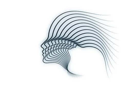 Soul Geometry Composition Stock Illustration