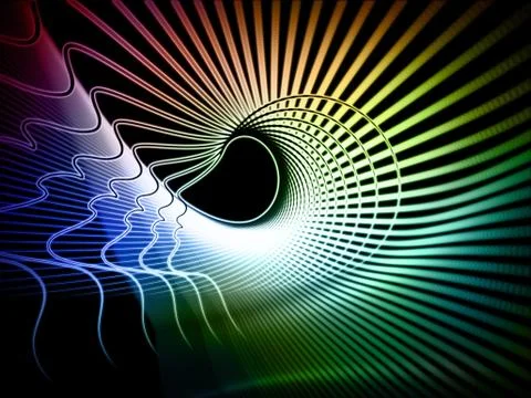 Soul Geometry Metaphor Stock Illustration
