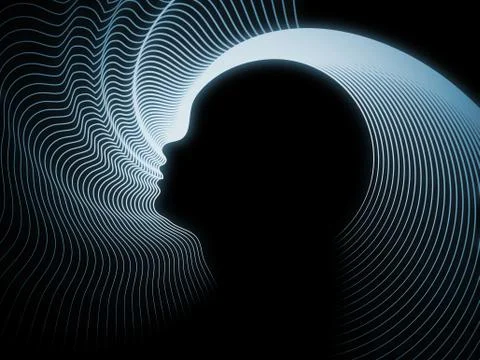 Soul Geometry Metaphor 스톡 일러스트