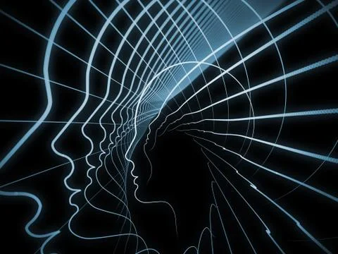 Soul Geometry Propagation Illustrazione stock