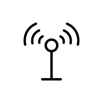 Sound acoustics icon vector. Isolated contour symbol illustration Stock Illustration