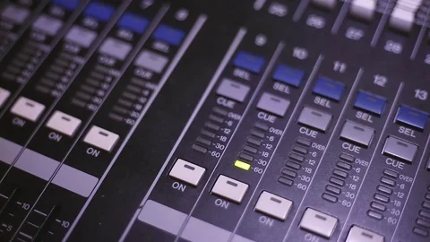 Sound control in gear Stock Footage 81039259