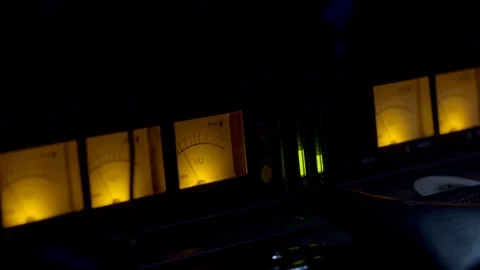 Sound control indicators 2 Stock Footage 106456452