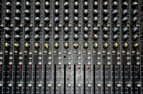 Sound control Stock Photos