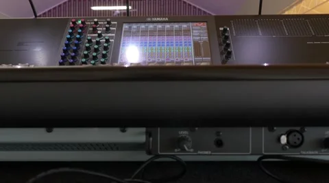 Sound Desk at Event Stock Footage 40302772