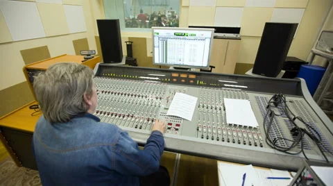 Sound Director Stock Footage 60976120