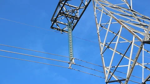 The sound of an electrical current Stock Footage