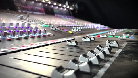 Sound  Engine-SD-Rack in Action During a Live Concert Stockbeeldmateriaal 249878790