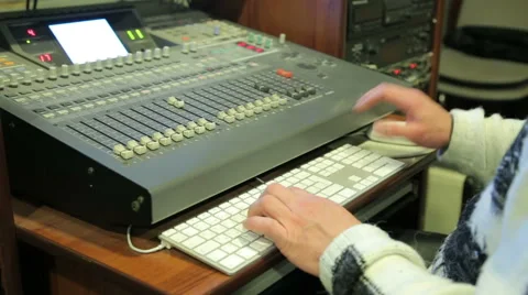 Sound engineer jobs Stock Footage 45419992