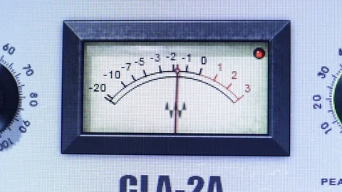 The sound engineer working in the recording studio. Stock Footage 89197616