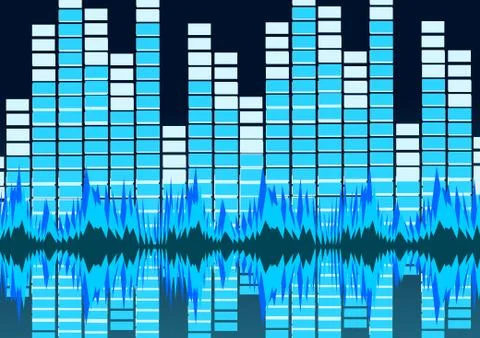 Sound Equalizer Stock Illustration