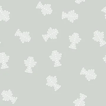 Sound equalizer line seamless pattern 스톡 일러스트