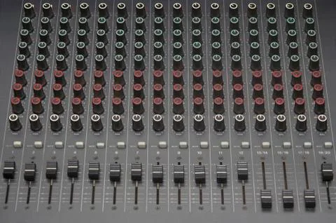 Sound equalizer Stock Photos