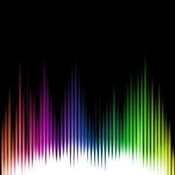 Sound Equalizer Wave Abstract Background. Vector Stock Illustration