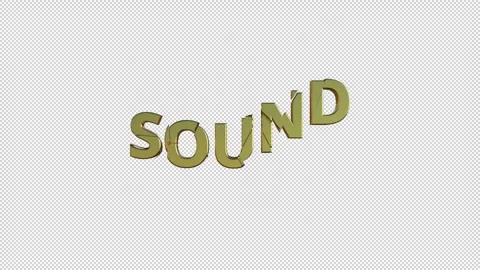 SOUND Stock Footage 307982134
