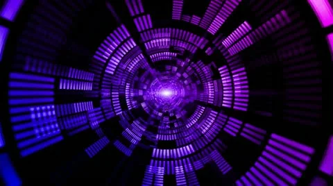 Sound graphic equalizer rainbow particle style 17 Stock Footage 10897474