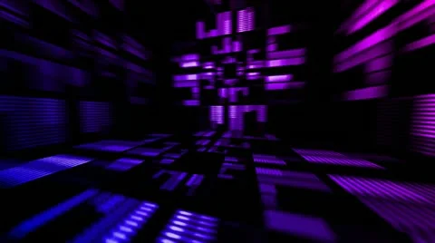 Sound graphic equalizer rainbow particle style 21 Stock Footage
