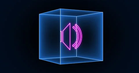 Sound Icon Box 01 Stock Footage 231240196