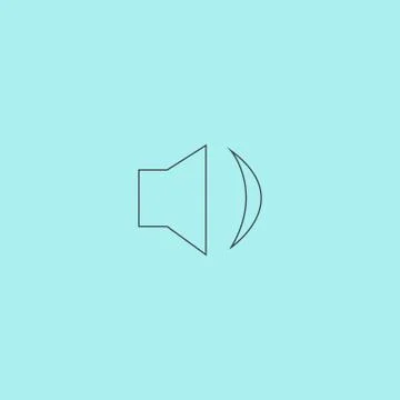 Sound icon Stock Illustration
