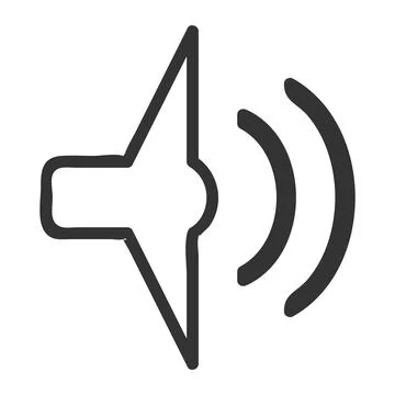 Sound icon vector illustration Stock Illustration