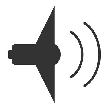 Sound icon vector illustration Stock Illustration