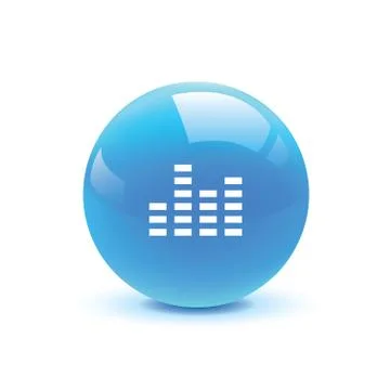 Sound icon web Stock Illustration