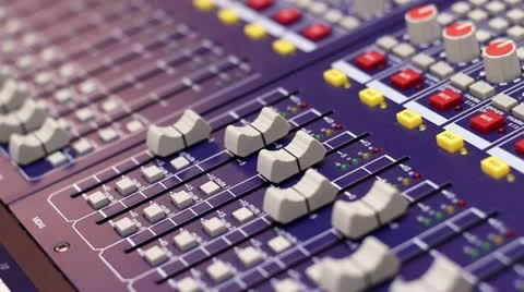 Sound Mixer 3 Video stock 10919258