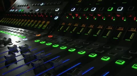 Sound mixer Stock Footage 11293021