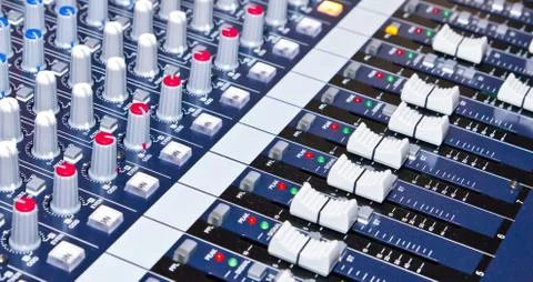 Sound mixer Stock Photos