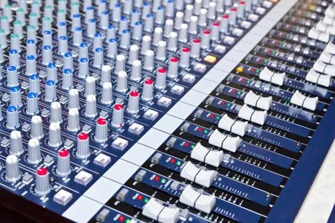Sound mixer Stock Photos