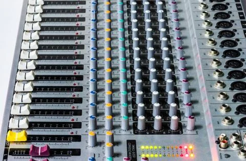 Sound mixer Stock Photos