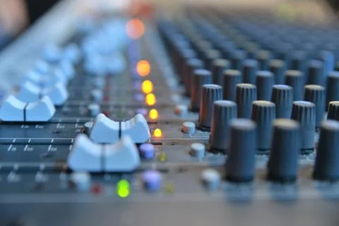 Sound mixer Stock Photos
