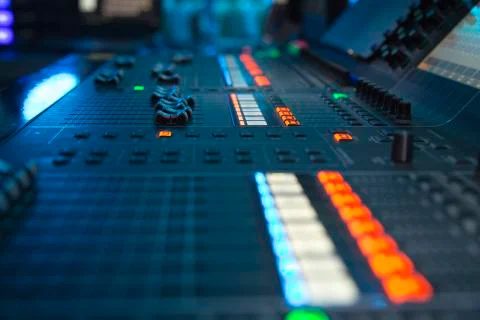 Sound mixer Stock Photos