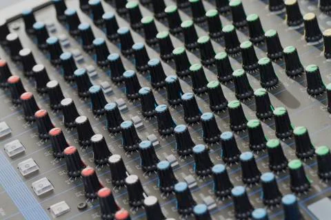 Sound mixer Stock Photos