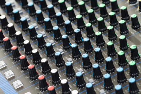 Sound mixer Stock Photos