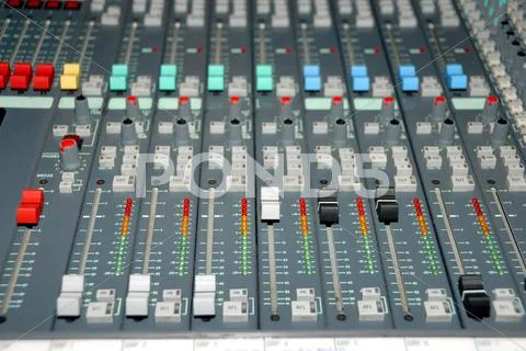 Sound Mixing Console
