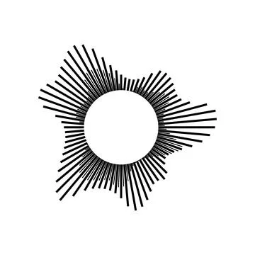 Sound or audio wave Stock Illustration