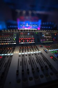 Sound panel Stock Photos