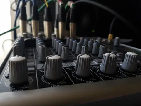Sound professional control. 写真素材