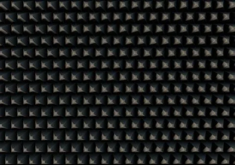 Sound Proof Foam Stock Illustration