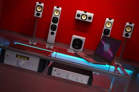Sound room Stock Footage 995983